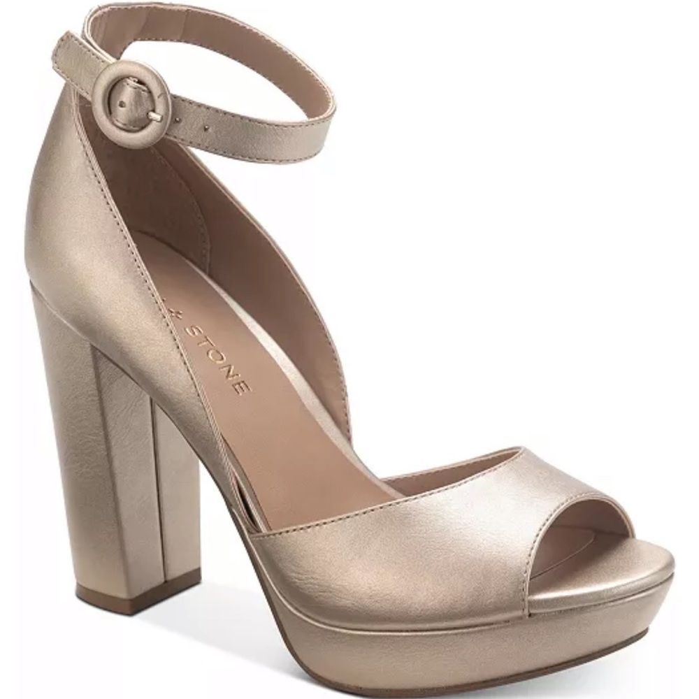 Sun+stone Reeta Block-heel platform  women’s sz 9